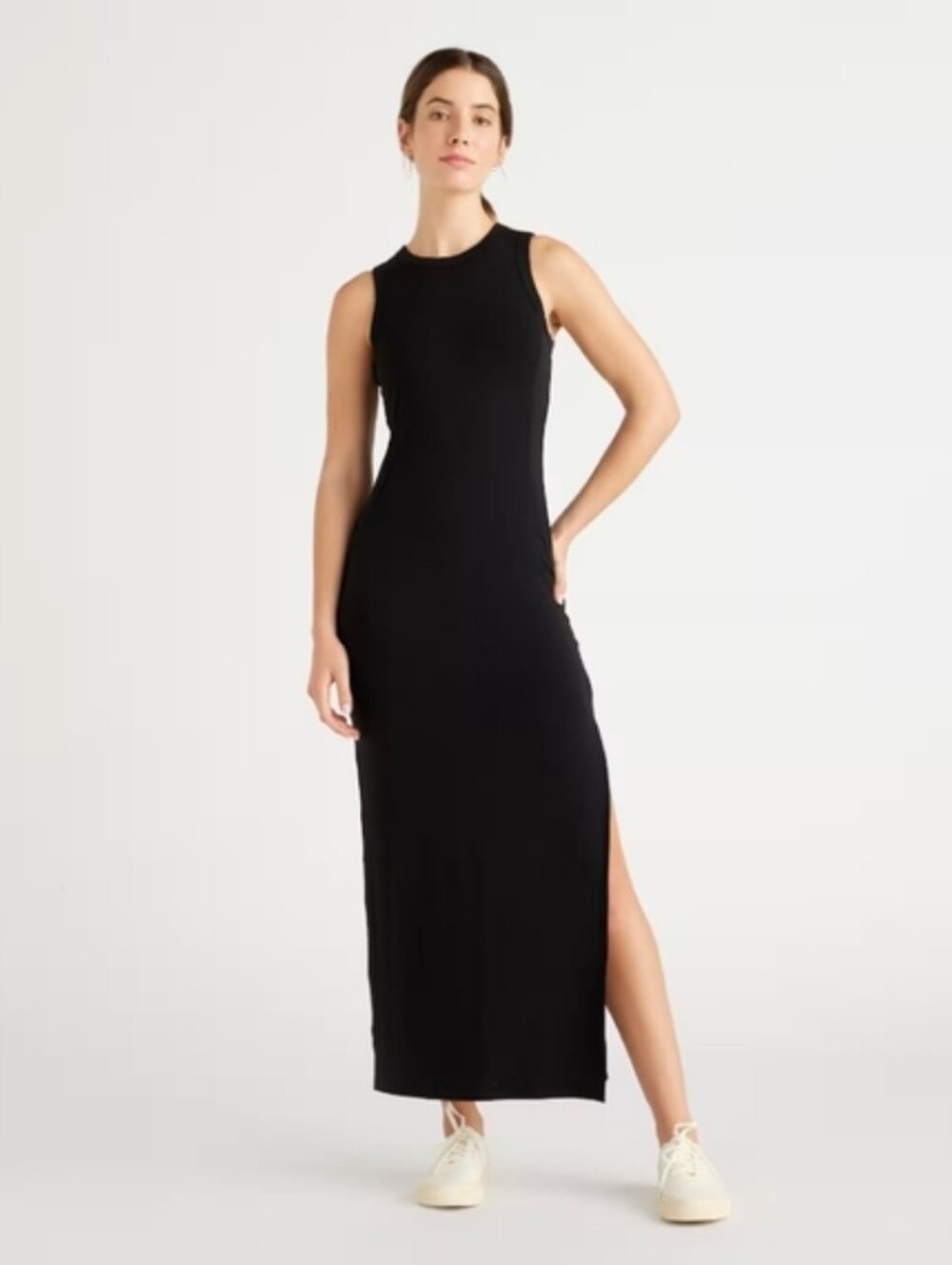 Quince Tencel Jersey Tank Maxi Dress